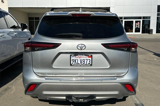 used 2024 Toyota Highlander car, priced at $44,500