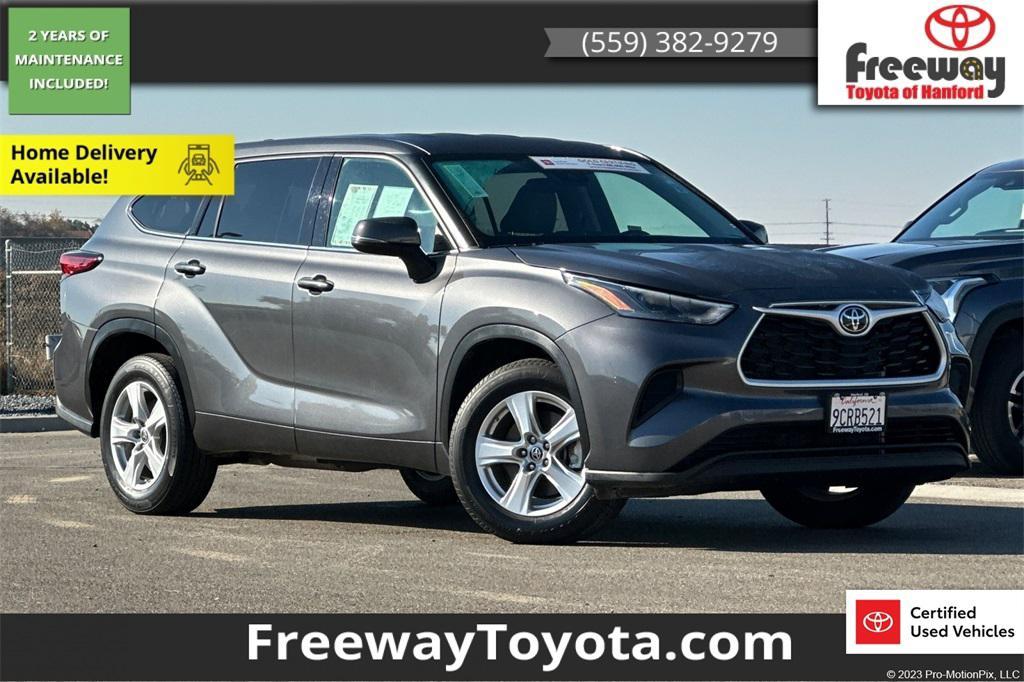 used 2022 Toyota Highlander car, priced at $28,290