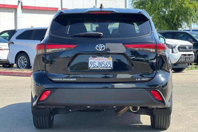 used 2023 Toyota Highlander car, priced at $34,450