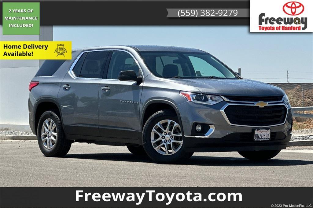 used 2021 Chevrolet Traverse car, priced at $23,798