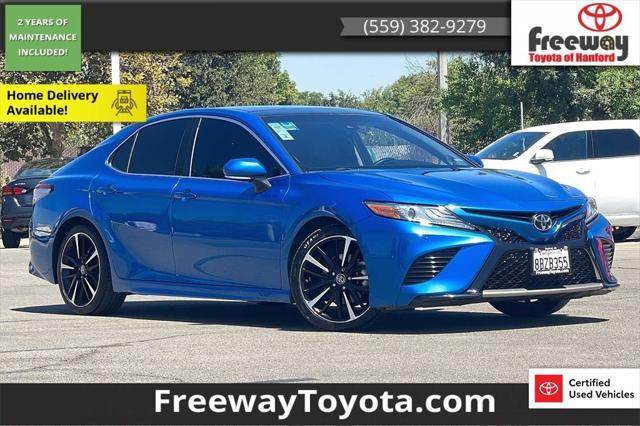 used 2018 Toyota Camry car, priced at $19,300