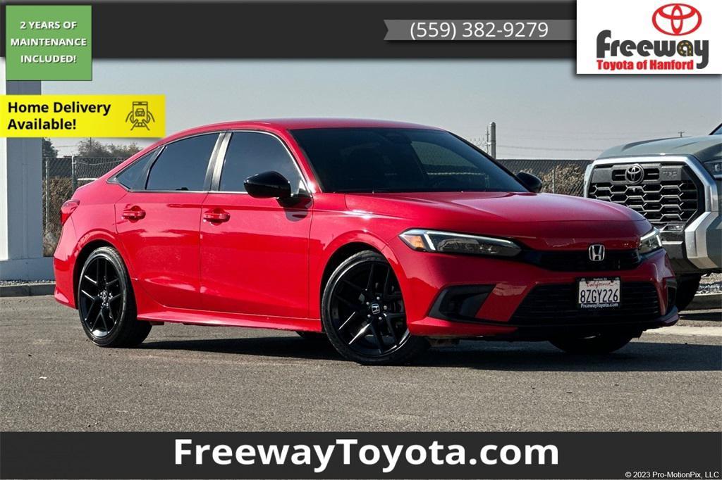 used 2022 Honda Civic car, priced at $22,998