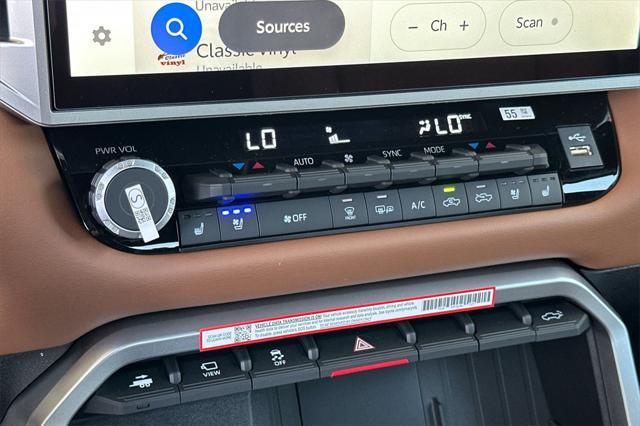 new 2025 Toyota Tundra car, priced at $71,324