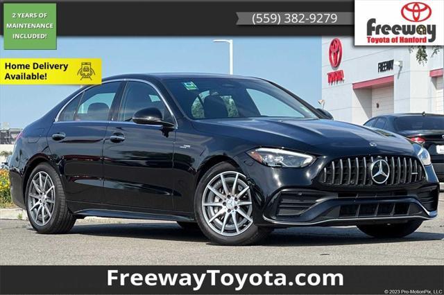 used 2023 Mercedes-Benz AMG C 43 car, priced at $55,994