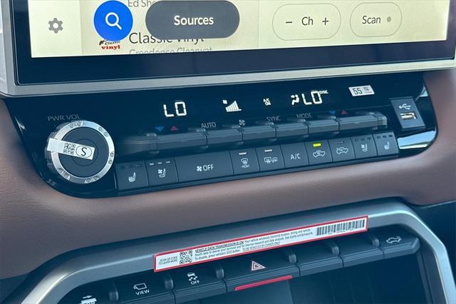 new 2025 Toyota Tundra car, priced at $71,484
