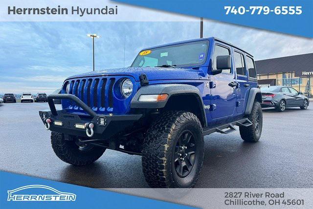 used 2018 Jeep Wrangler Unlimited car, priced at $23,994