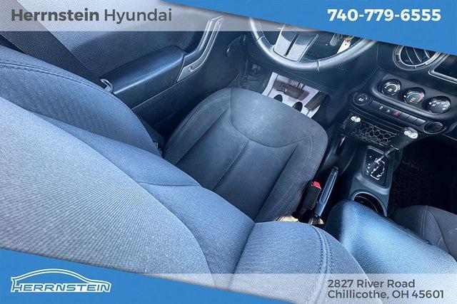used 2015 Jeep Wrangler Unlimited car, priced at $15,649