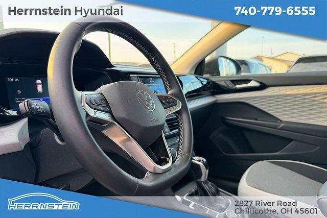 used 2022 Volkswagen Taos car, priced at $18,299