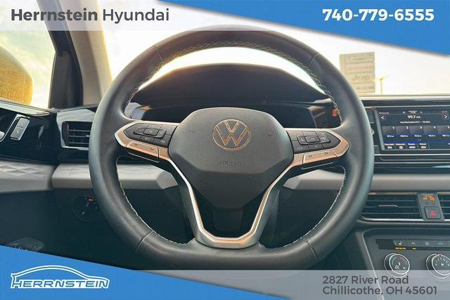 used 2022 Volkswagen Taos car, priced at $18,299