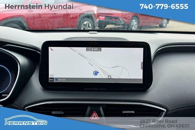 used 2022 Hyundai Santa Fe car, priced at $27,799