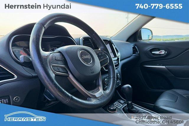 used 2020 Jeep Cherokee car, priced at $23,702
