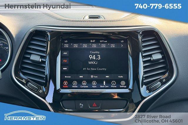 used 2020 Jeep Cherokee car, priced at $23,702