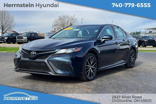 used 2021 Toyota Camry car, priced at $20,459