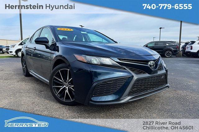 used 2021 Toyota Camry car, priced at $20,459