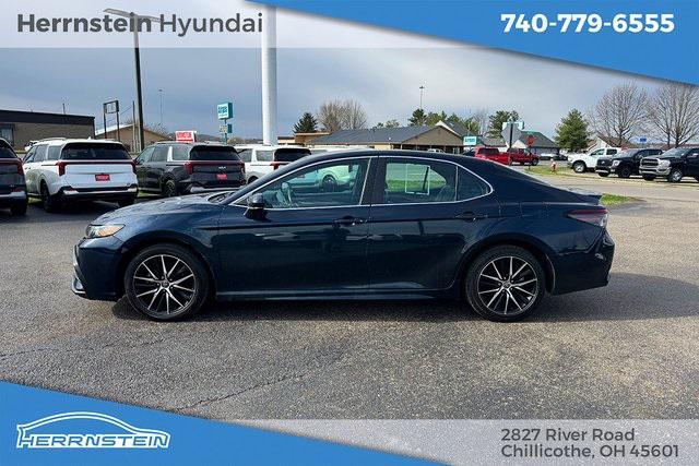 used 2021 Toyota Camry car, priced at $20,459