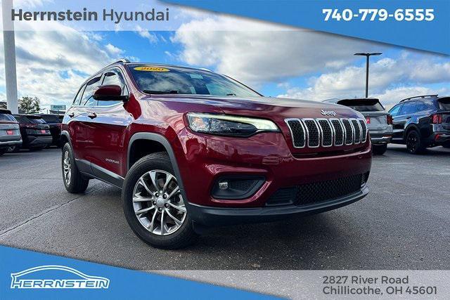 used 2020 Jeep Cherokee car, priced at $19,644