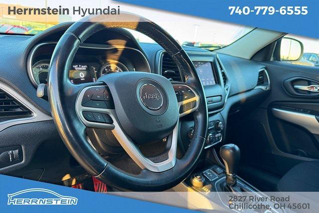 used 2019 Jeep Cherokee car, priced at $14,999