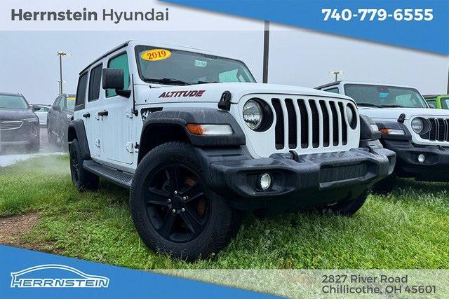 used 2019 Jeep Wrangler Unlimited car, priced at $26,479