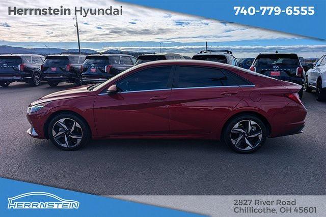 used 2023 Hyundai Elantra car, priced at $23,000