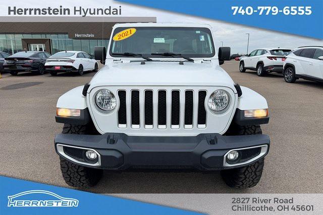 used 2021 Jeep Wrangler Unlimited car, priced at $27,523