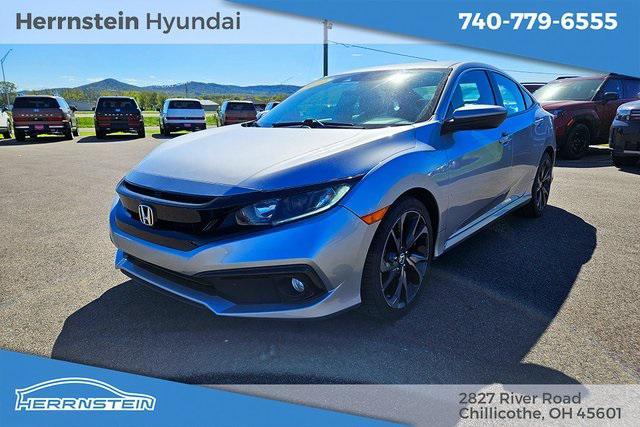 used 2019 Honda Civic car, priced at $19,500