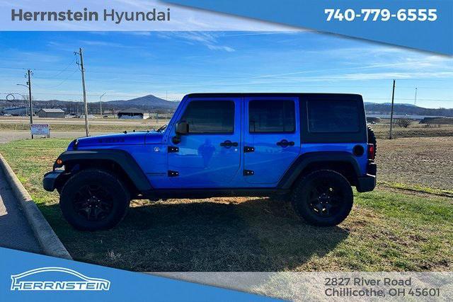 used 2015 Jeep Wrangler Unlimited car, priced at $17,474