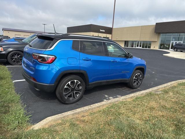used 2022 Jeep Compass car, priced at $25,499