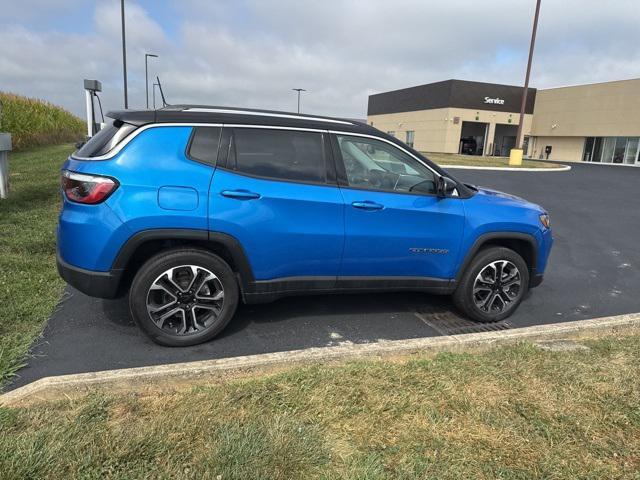 used 2022 Jeep Compass car, priced at $25,499