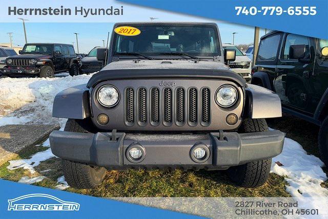used 2017 Jeep Wrangler Unlimited car, priced at $23,779