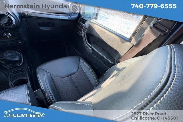 used 2017 Jeep Wrangler Unlimited car, priced at $23,779