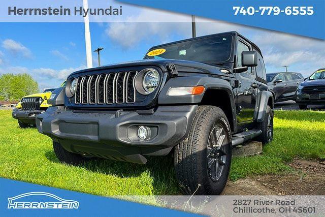 used 2024 Jeep Wrangler car, priced at $34,133