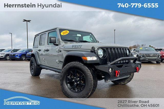 used 2020 Jeep Wrangler car, priced at $30,000