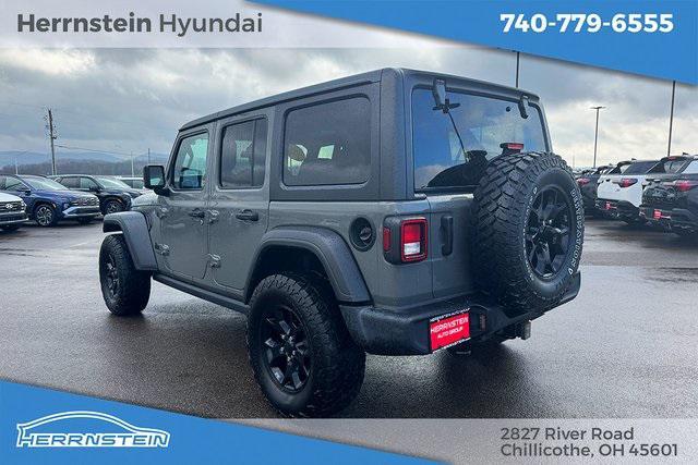 used 2020 Jeep Wrangler car, priced at $30,000