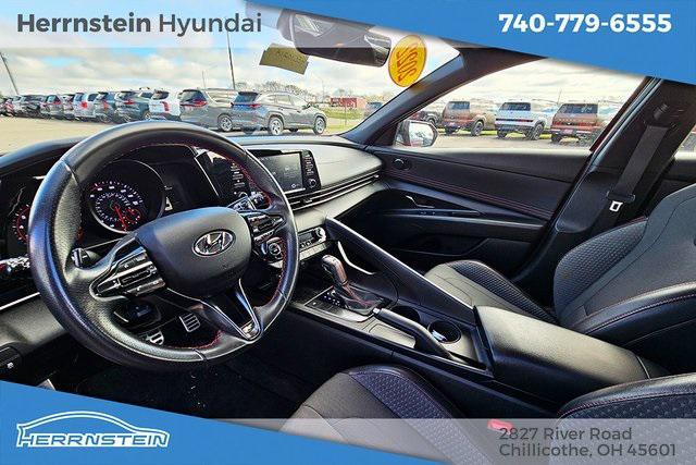 used 2022 Hyundai Elantra car, priced at $22,000