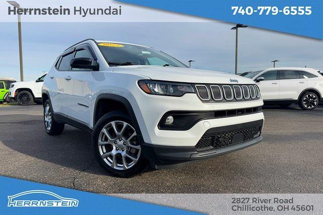 used 2022 Jeep Compass car, priced at $19,878