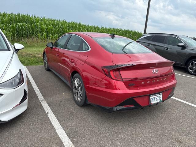 used 2021 Hyundai Sonata car, priced at $18,997