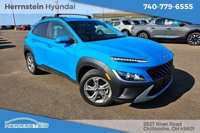 used 2022 Hyundai Kona car, priced at $18,000