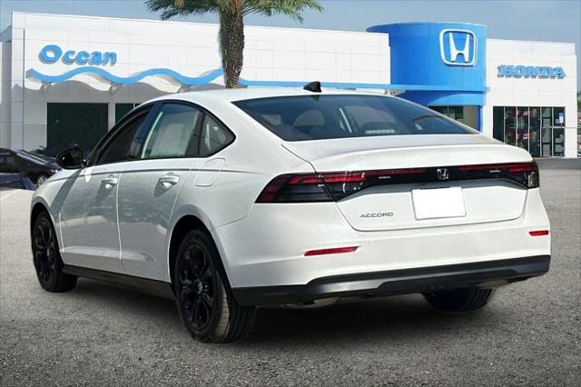 new 2025 Honda Accord car, priced at $32,110