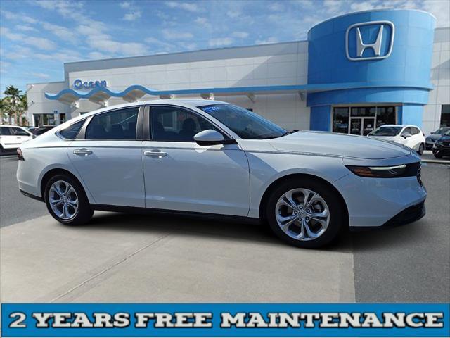 used 2024 Honda Accord car, priced at $25,444