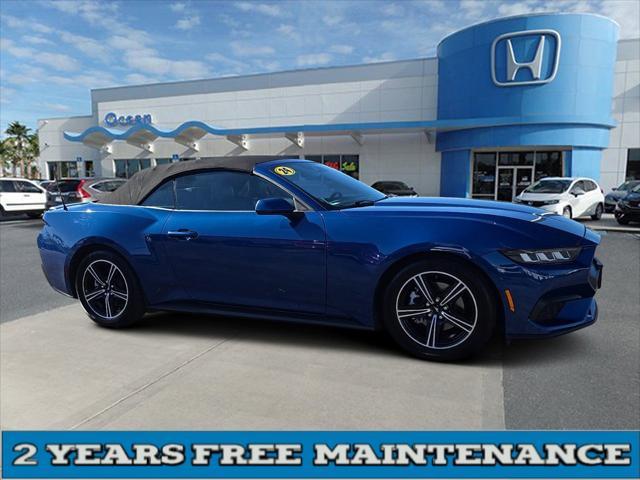 used 2024 Ford Mustang car, priced at $37,394