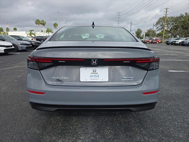 used 2023 Honda Accord Hybrid car, priced at $28,473