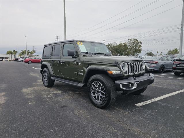 used 2024 Jeep Wrangler car, priced at $42,878