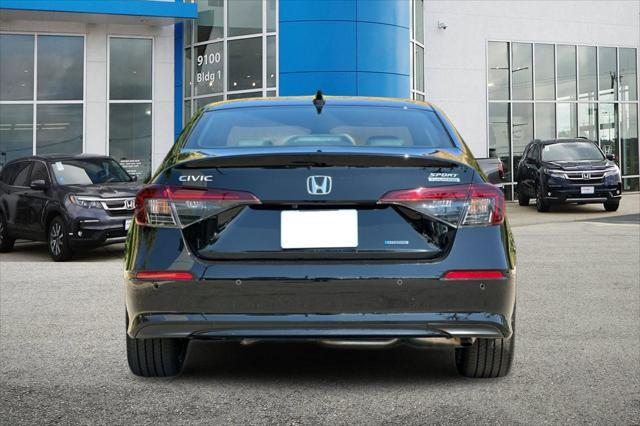 new 2025 Honda Civic Hybrid car, priced at $33,100