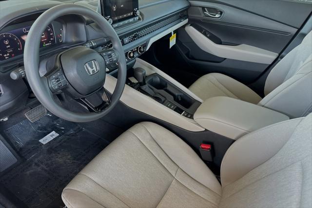 new 2025 Honda Accord car, priced at $29,845