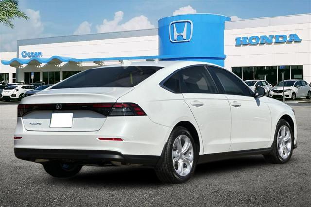 new 2025 Honda Accord car, priced at $29,845