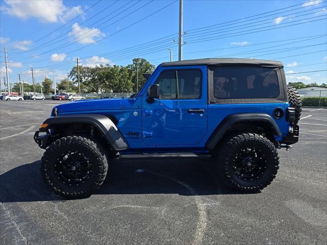 used 2021 Jeep Wrangler car, priced at $32,979