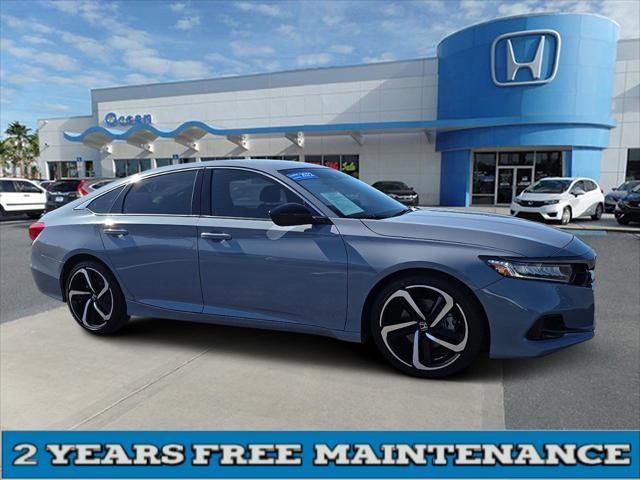 used 2022 Honda Accord car, priced at $23,924