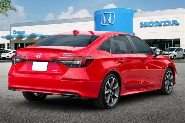 new 2025 Honda Civic Hybrid car, priced at $32,345