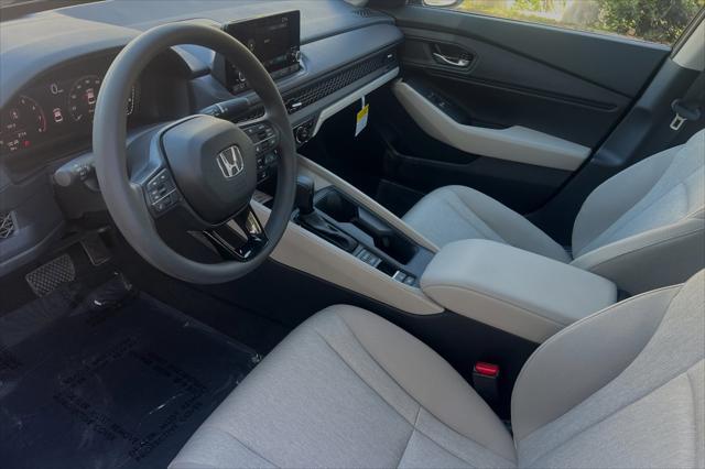 new 2025 Honda Accord car, priced at $30,455