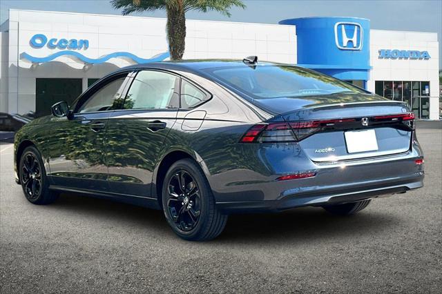 new 2025 Honda Accord car, priced at $30,455